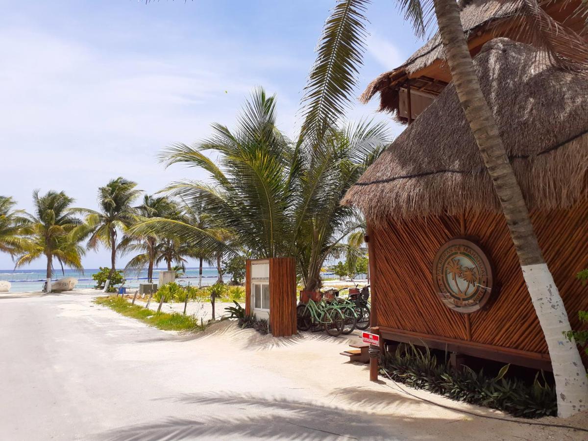 Palmeras De Mahahual Cabanas Екстер'єр фото