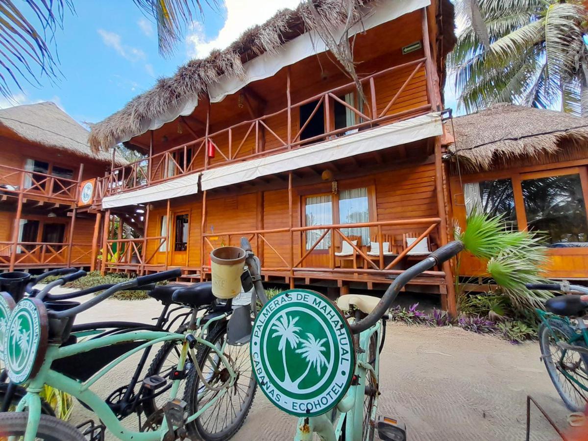 Palmeras De Mahahual Cabanas Екстер'єр фото