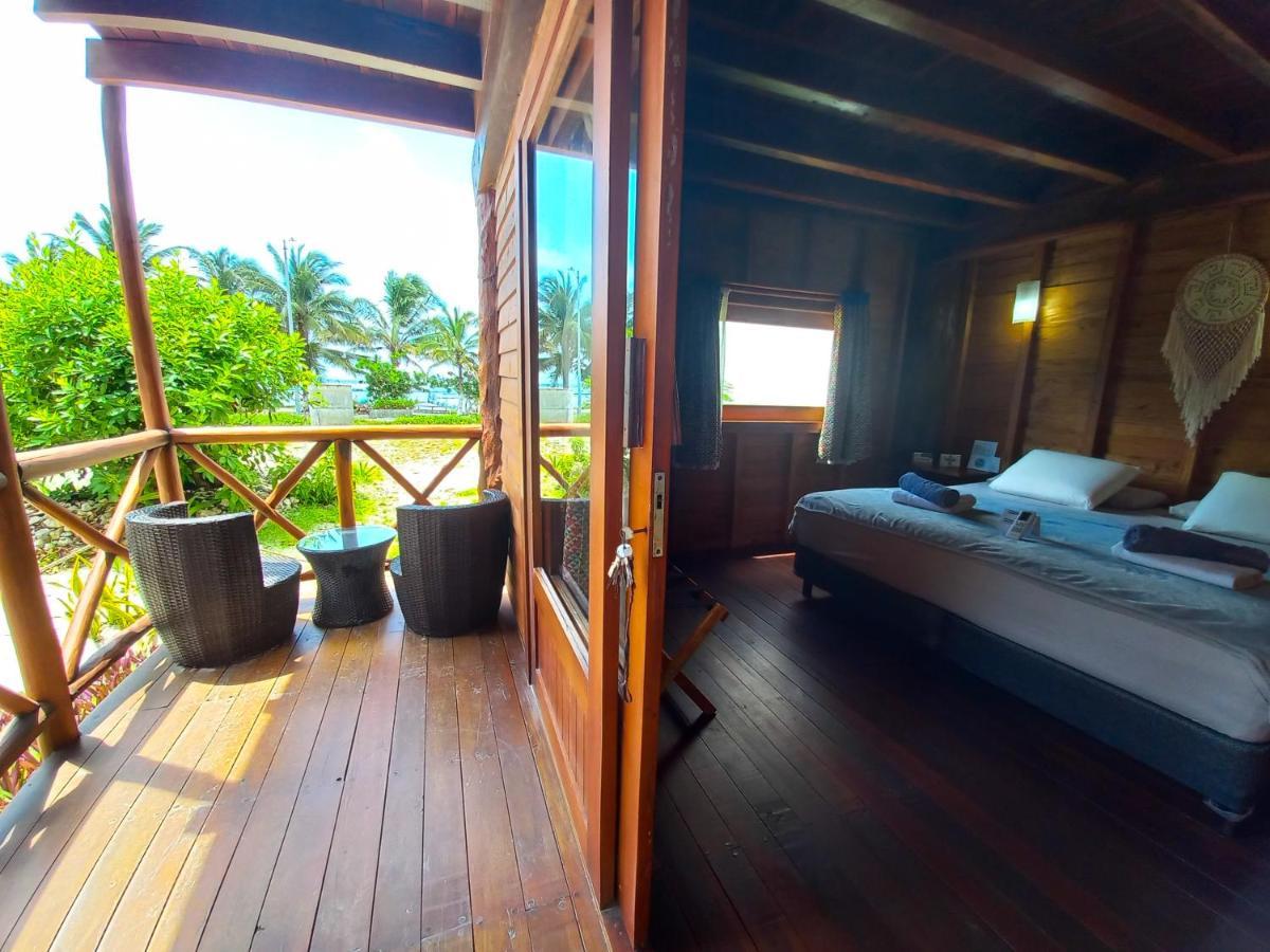 Palmeras De Mahahual Cabanas Екстер'єр фото