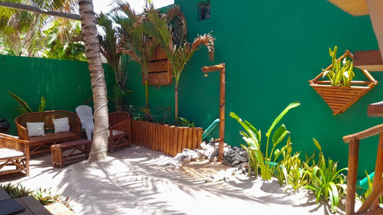 Palmeras De Mahahual Cabanas Екстер'єр фото