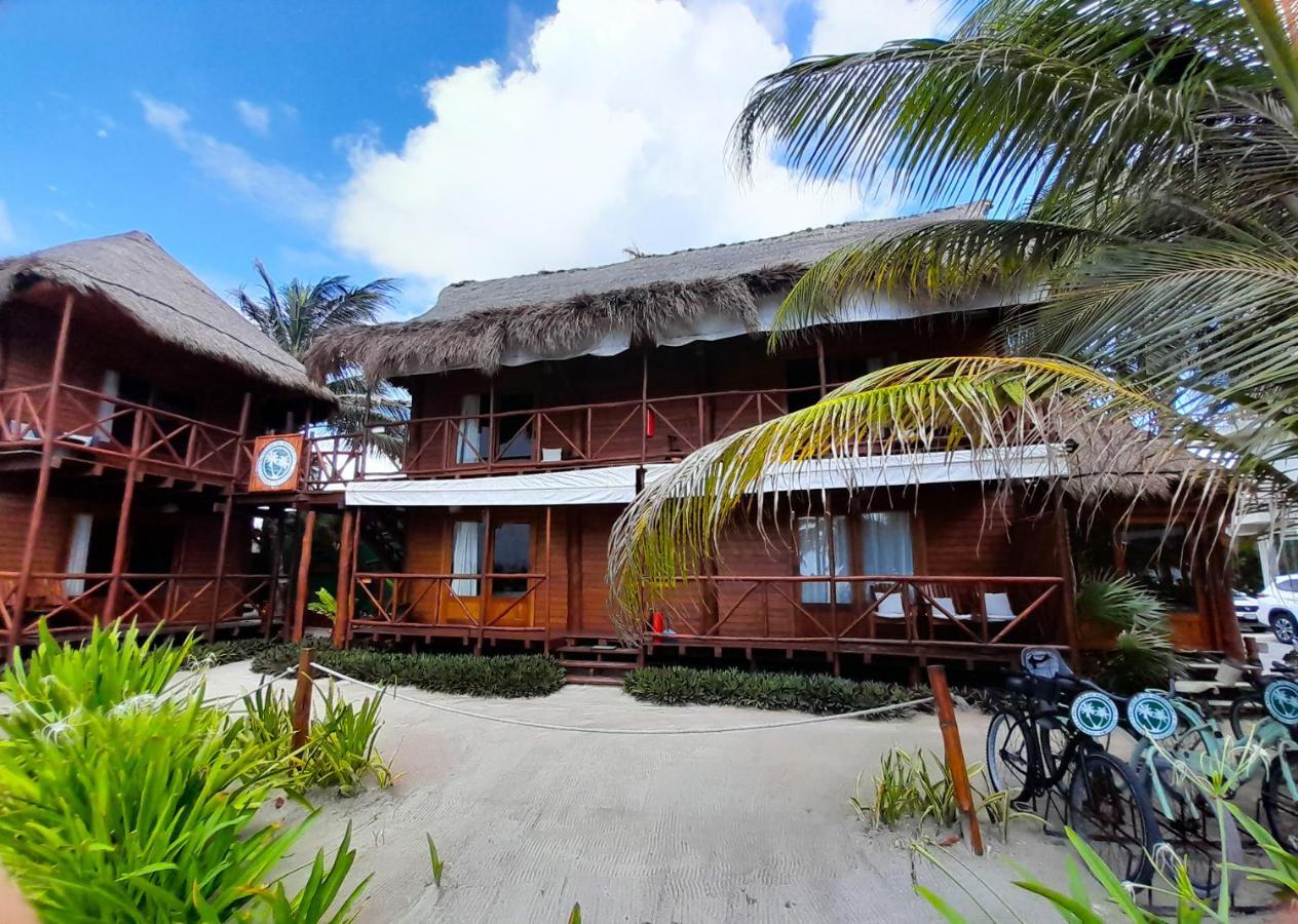 Palmeras De Mahahual Cabanas Екстер'єр фото