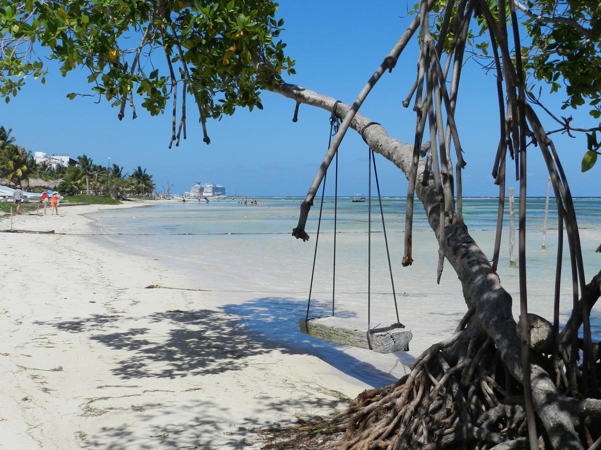 Palmeras De Mahahual Cabanas Екстер'єр фото