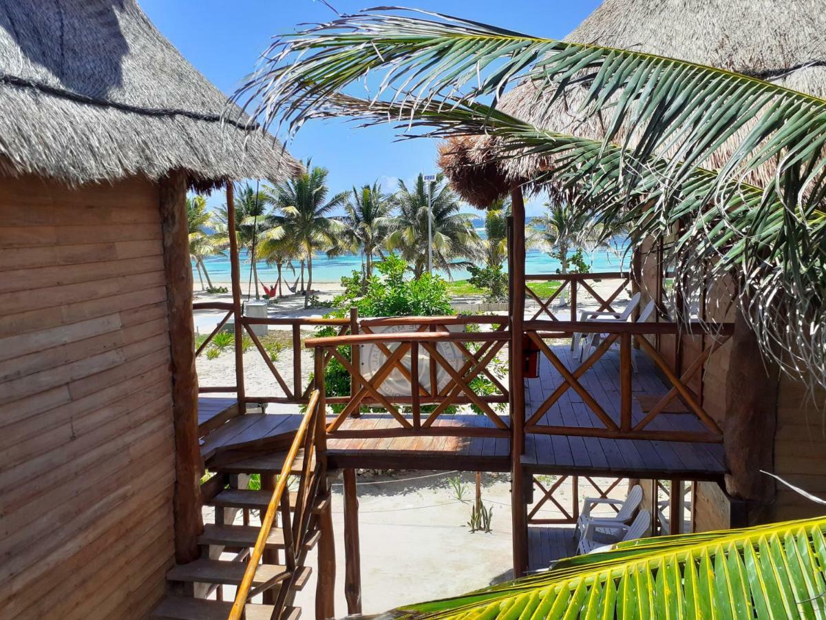 Palmeras De Mahahual Cabanas Екстер'єр фото