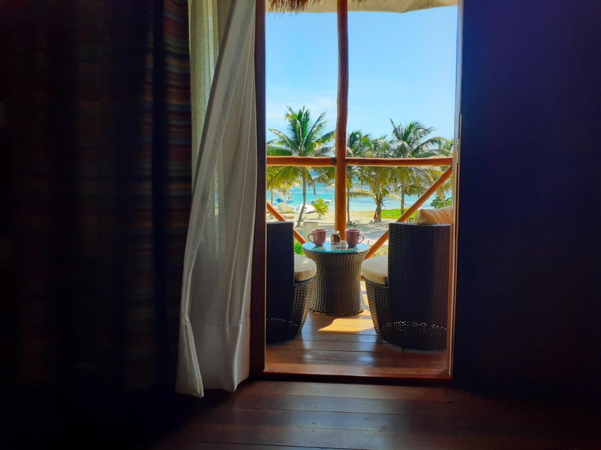 Palmeras De Mahahual Cabanas Екстер'єр фото