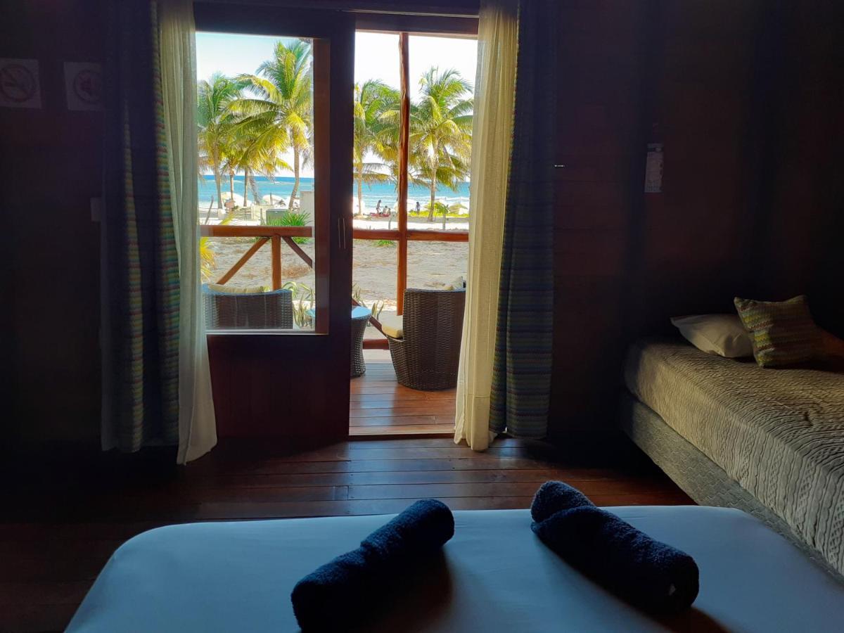 Palmeras De Mahahual Cabanas Екстер'єр фото