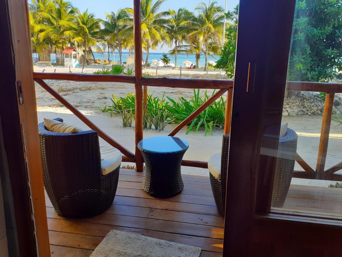 Palmeras De Mahahual Cabanas Екстер'єр фото
